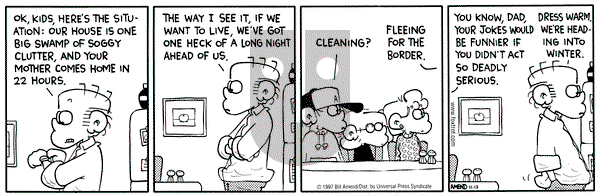 FoxTrot on Thursday November 13, 1997 Comic Strip