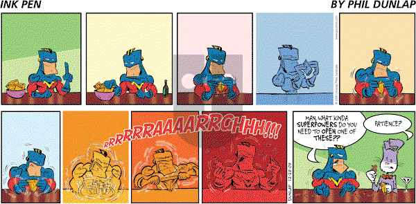 Ink Pen - Sunday December 28, 2008 Comic Strip