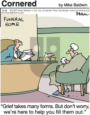 Cornered on Monday March 12, 2007 Comic Strip