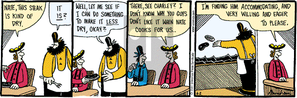 Overboard - Saturday June 2, 2001 Comic Strip