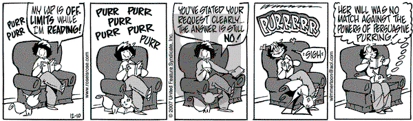 Rose is Rose on Monday December 10, 2007 Comic Strip