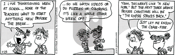 Heart of the City on Tuesday November 25, 2014 Comic Strip