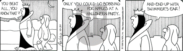 The Born Loser on Wednesday October 30, 1996 Comic Strip