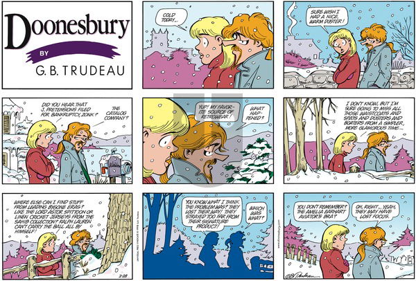 Doonesbury on Sunday February 28, 1999 Comic Strip