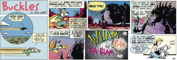 Buckles on Sunday March 30, 2025 Comic Strip