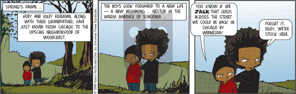 The Boondocks on Monday April 3, 2006 Comic Strip