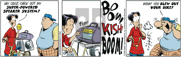 Baldo on Saturday July 15, 2000 Comic Strip