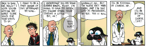 Get Fuzzy on Thursday May 5, 2005 Comic Strip