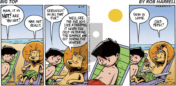 Big Top on Sunday August 29, 2004 Comic Strip