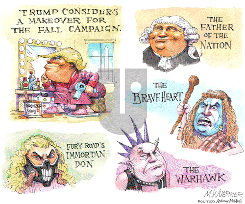 Matt Wuerker on Wednesday August 26, 2020 Comic Strip