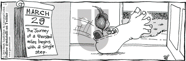 Lio on Saturday March 29, 2014 Comic Strip