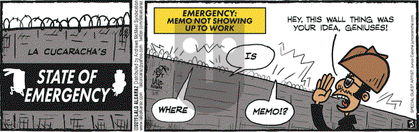 La Cucaracha on Wednesday March 6, 2019 Comic Strip