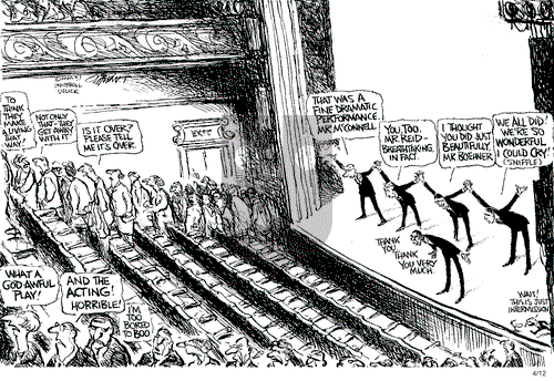 Pat Oliphant on Tuesday April 12, 2011 Comic Strip