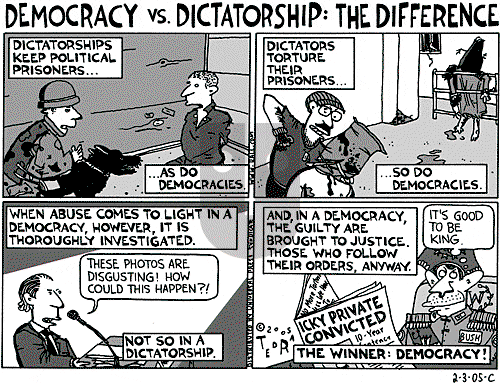 Ted Rall on Monday February 7, 2005 Comic Strip