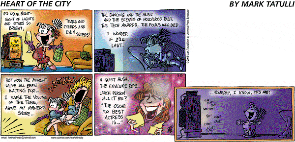 Heart of the City on Sunday March 23, 2003 Comic Strip
