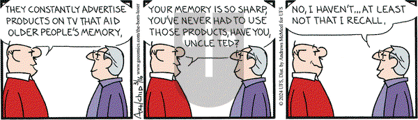 The Born Loser on Saturday March 16, 2024 Comic Strip