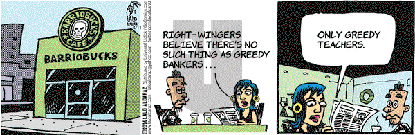 La Cucaracha on Friday April 11, 2014 Comic Strip