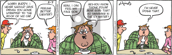 Cleats - Saturday February 7, 2009 Comic Strip