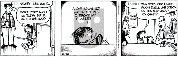 Grand Avenue on Monday February 14, 2005 Comic Strip