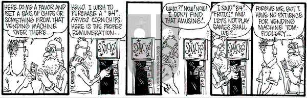 Monty on Thursday June 7, 2007 Comic Strip