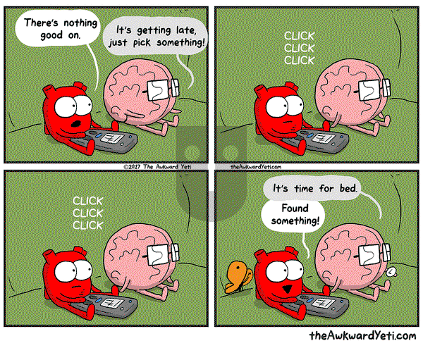 The Awkward Yeti on Wednesday May 24, 2017 Comic Strip