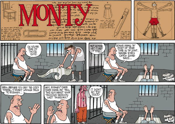 Monty on Sunday October 23, 2016 Comic Strip