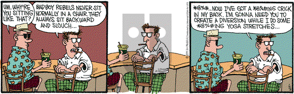 Monty on Friday June 3, 2011 Comic Strip
