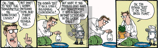 Monty on Thursday March 1, 2018 Comic Strip