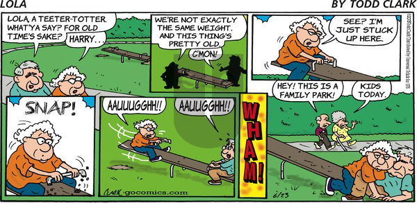 Lola on Sunday June 23, 2013 Comic Strip