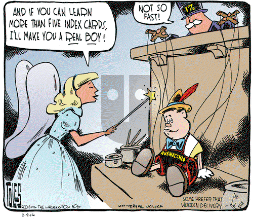 Tom Toles on Tuesday February 9, 2016 Comic Strip