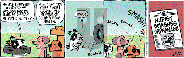 Pooch Cafe on Thursday March 17, 2016 Comic Strip