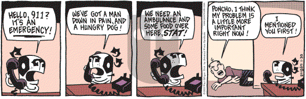 Pooch Cafe on Tuesday January 30, 2007 Comic Strip