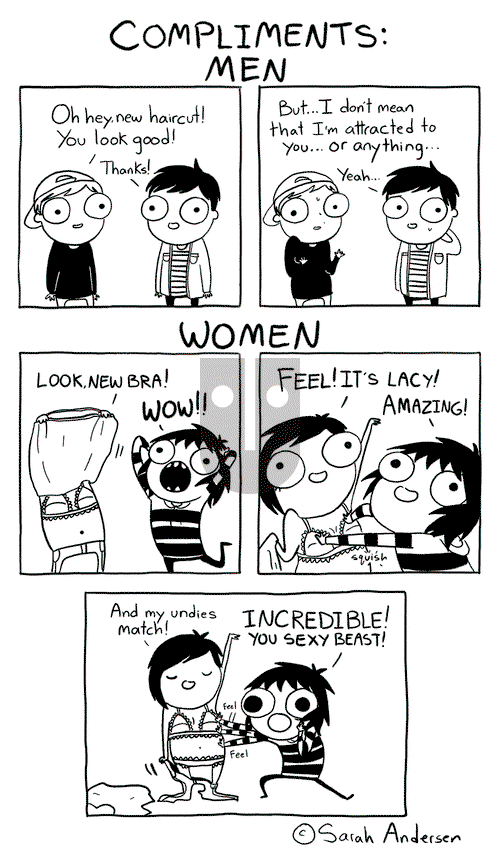 Sarah's Scribbles - Wednesday September 16, 2015 Comic Strip