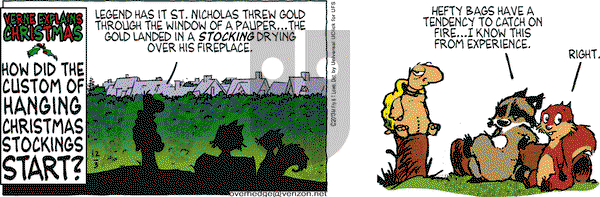 Over the Hedge on Tuesday December 3, 2013 Comic Strip