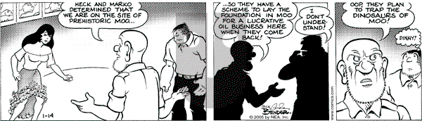 Alley Oop on Friday January 14, 2005 Comic Strip