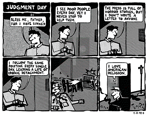 Ted Rall - Saturday September 12, 1998 Comic Strip