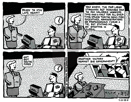 Ted Rall on Saturday April 25, 1998 Comic Strip