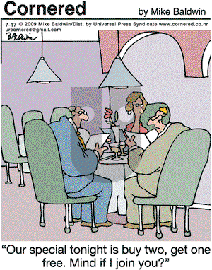 Cornered on Saturday October 24, 2009 Comic Strip