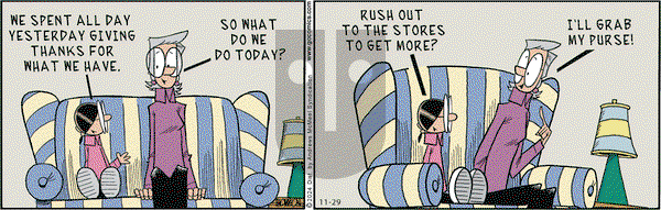 Grand Avenue on Friday November 29, 2024 Comic Strip