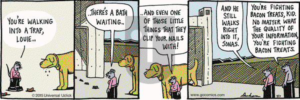 Overboard on Monday September 7, 2015 Comic Strip