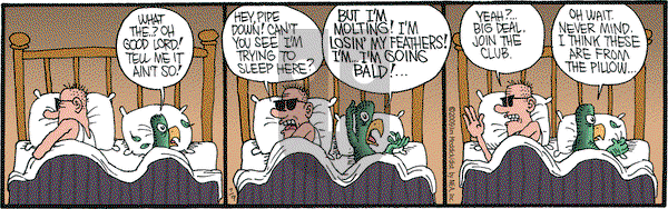 Monty on Thursday July 9, 2009 Comic Strip