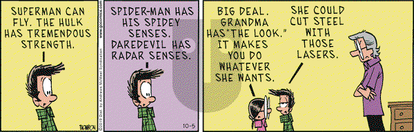 Grand Avenue on Saturday October 5, 2019 Comic Strip
