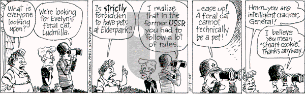 The Elderberries on Friday October 7, 2005 Comic Strip