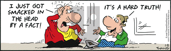 Frank and Ernest on Tuesday January 8, 2019 Comic Strip