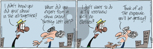 The Knight Life - Wednesday April 1, 2009 Comic Strip