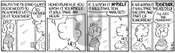 Drabble on Monday February 19, 2007 Comic Strip