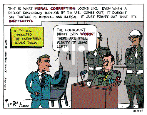 Ted Rall on Thursday December 11, 2014 Comic Strip
