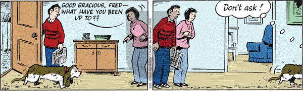 Fred Basset on Wednesday March 23, 2016 Comic Strip