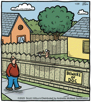 The Argyle Sweater - Wednesday January 29, 2025 Comic Strip
