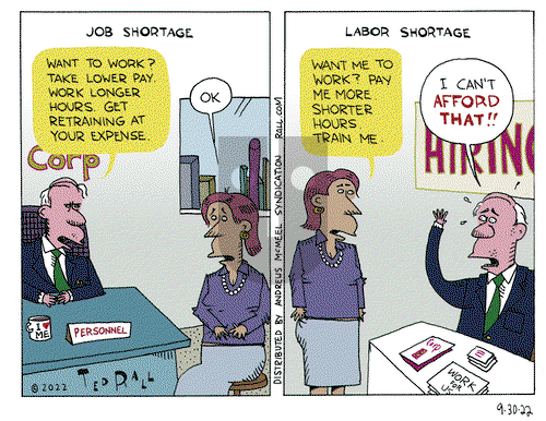 Ted Rall - Friday September 30, 2022 Comic Strip